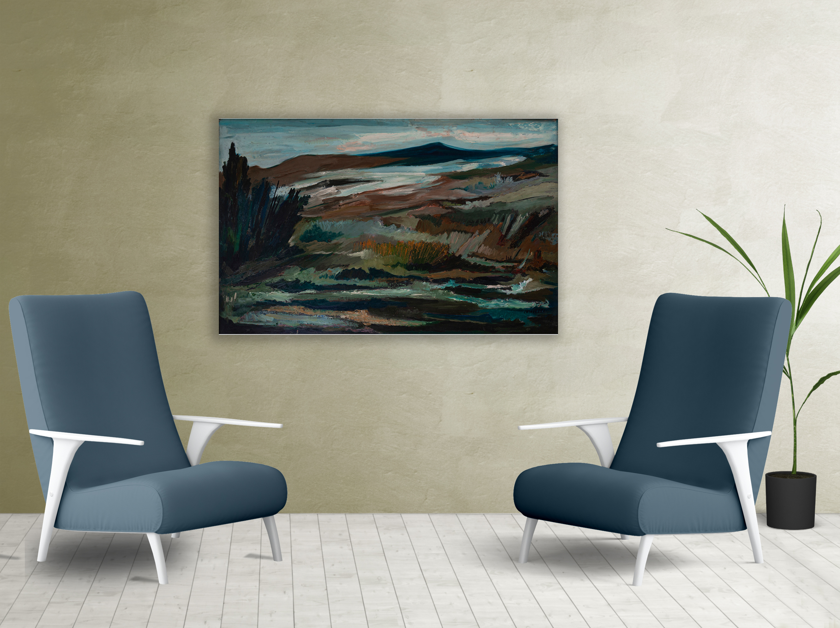 Living cuadro Malvinas 5